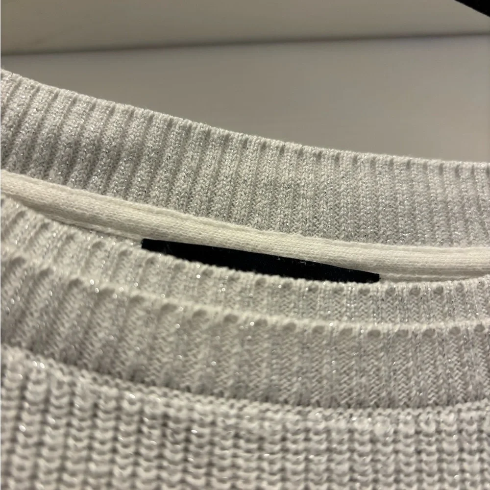 Tommy Hilfiger Off-White Knit Sweater Fitted XXL